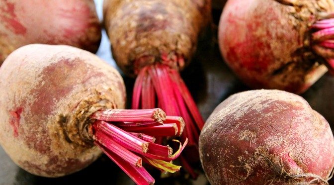 Baking Beetroots in the Oven