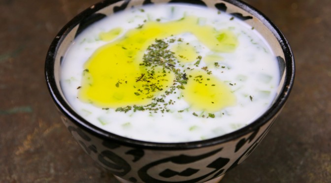 Cacik, Turkish Cucumber & Yoghurt Cold Soup