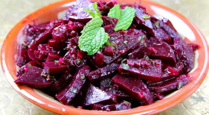 Beetroots Salad Moroccan Style