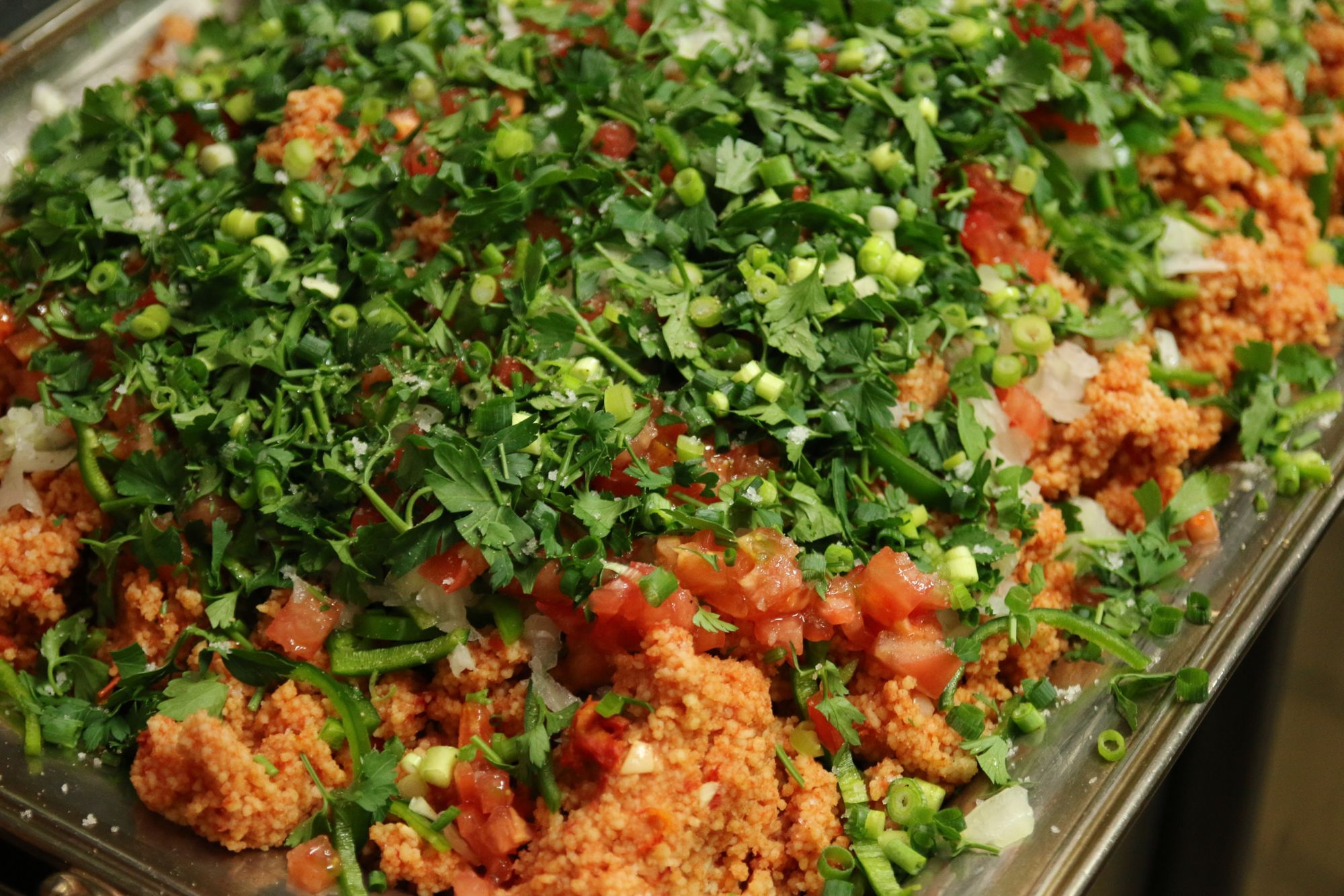 Kisir, Couscous & Vegetable Salad from Turkish Mezze サラーム海上の家