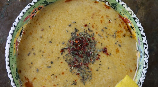 Instagram料理教室 Mercimek Corbasi レンズ豆のスープ