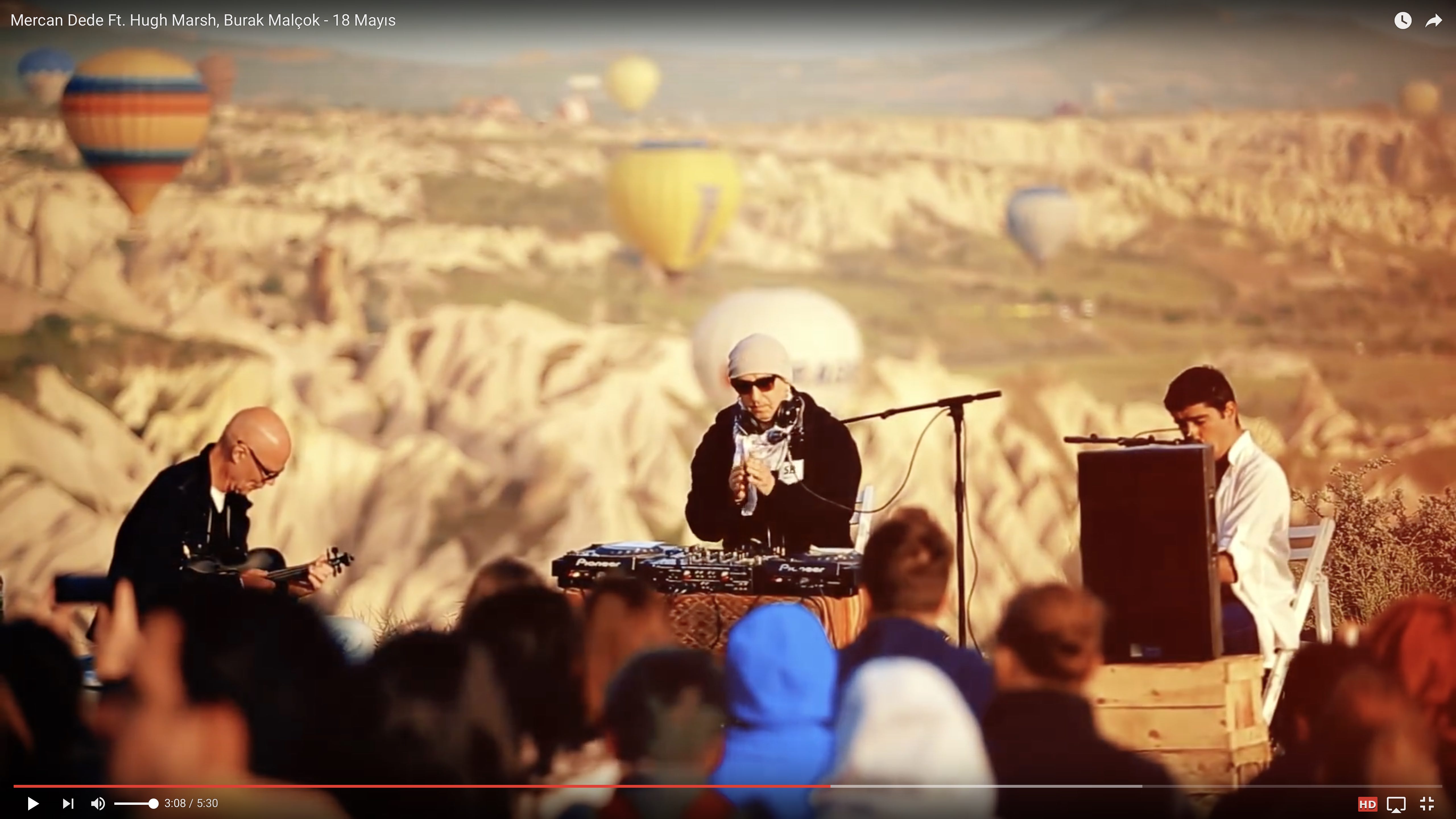 Mercan Dede Feat. Hugh Marsh, Burak Mallok @Cappadox 2015
