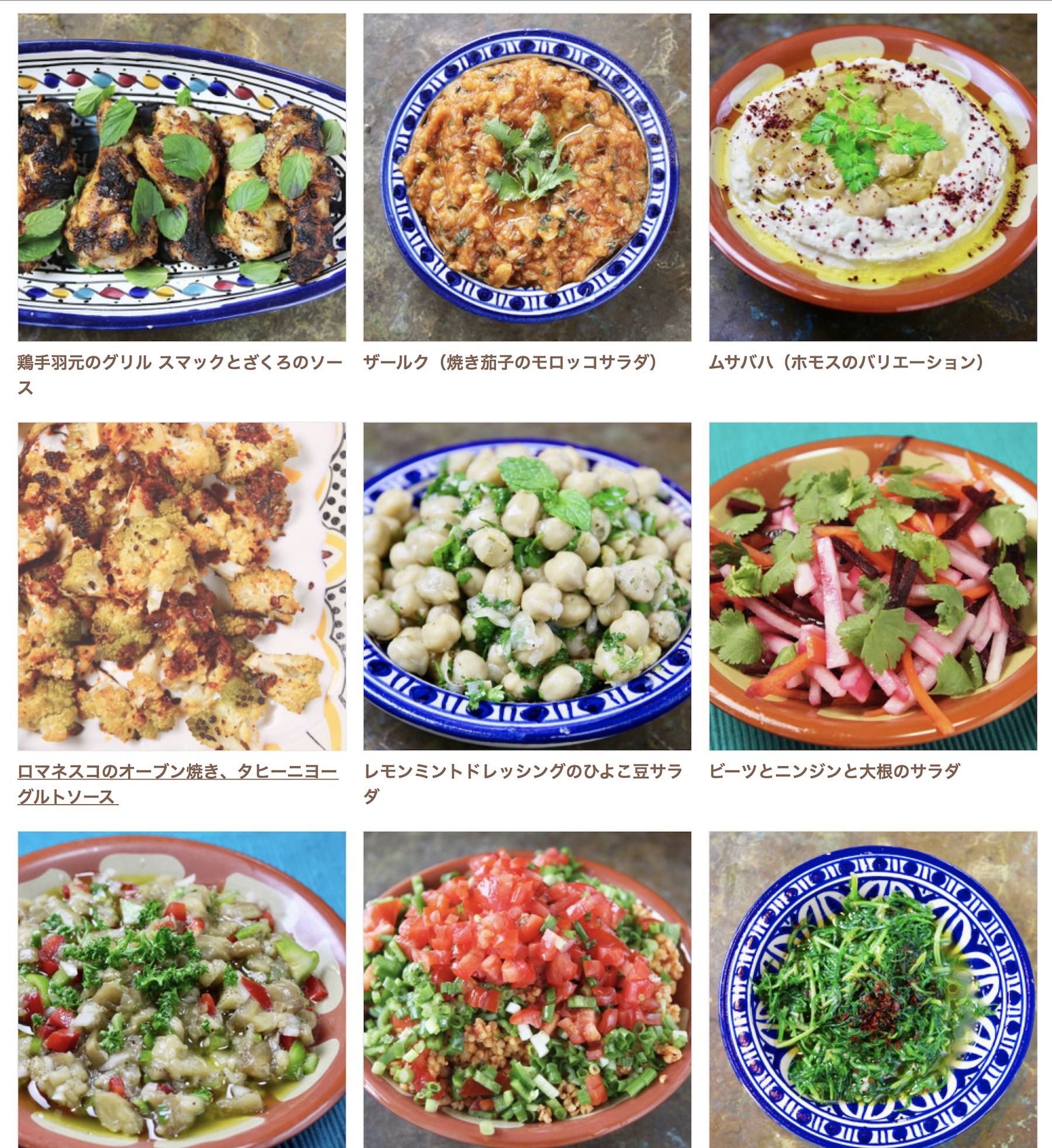 Cookpadプロのレシピに中東料理10点追加！