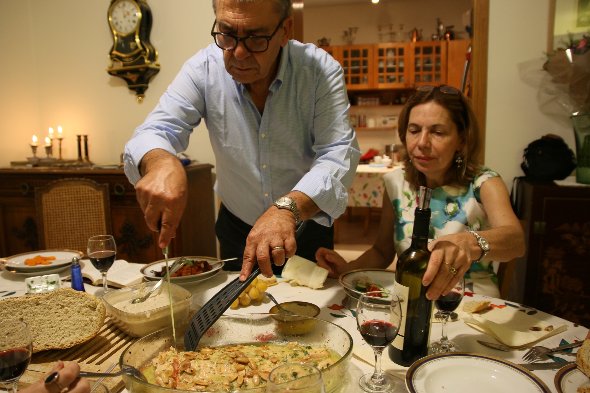 20170920 Rosh Hashana Dinner in Jerusalem